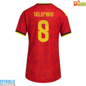Billiga Belgien Youri Tielemans #8 Hemmatröja Dam VM 2026 Kortärmad